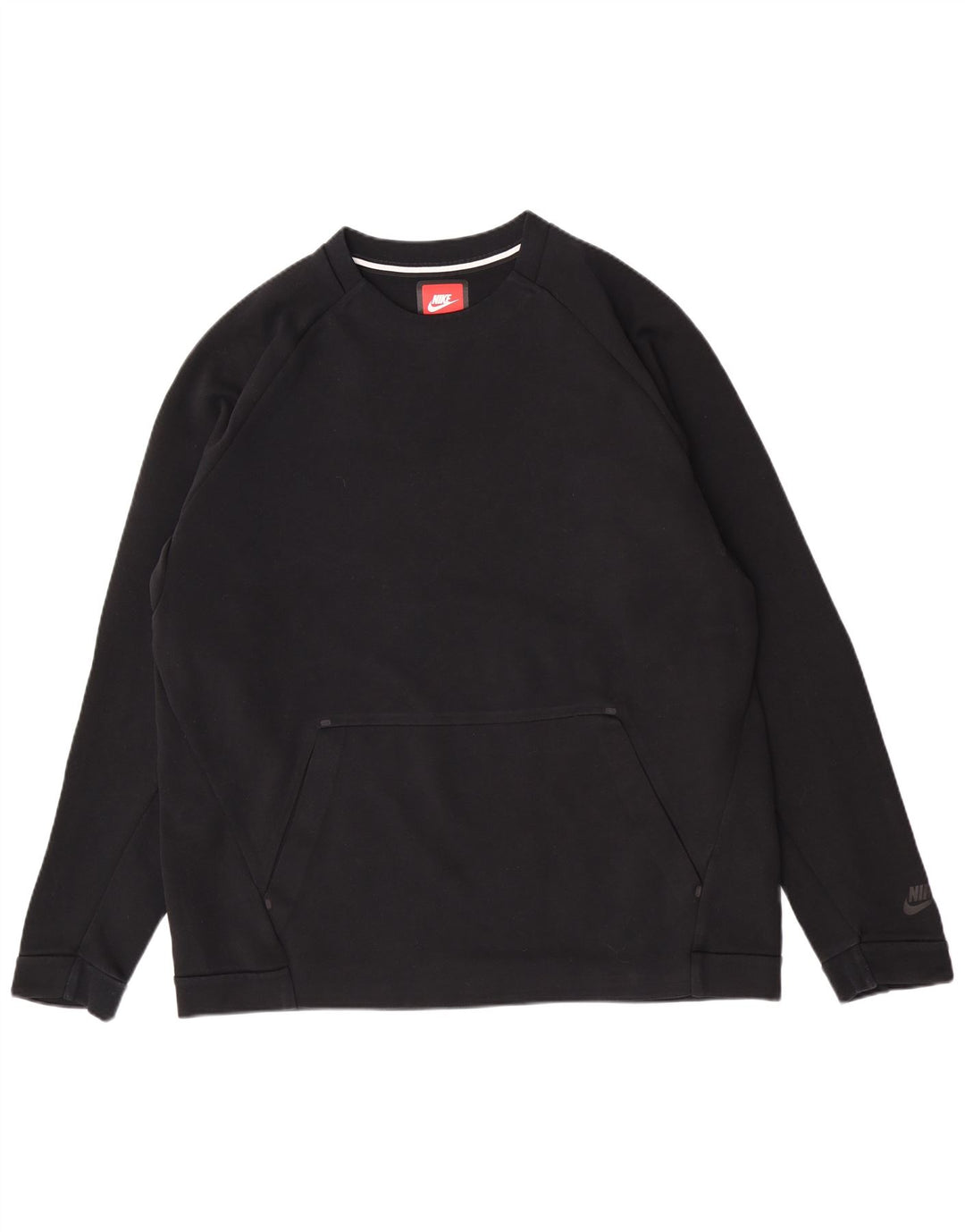 Nike Sweatshirt Jumper XL til mænd, sort bomuld