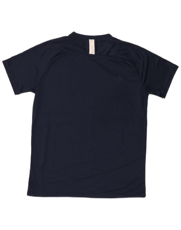Nike herre Dri Fit T-shirt top XL marineblå