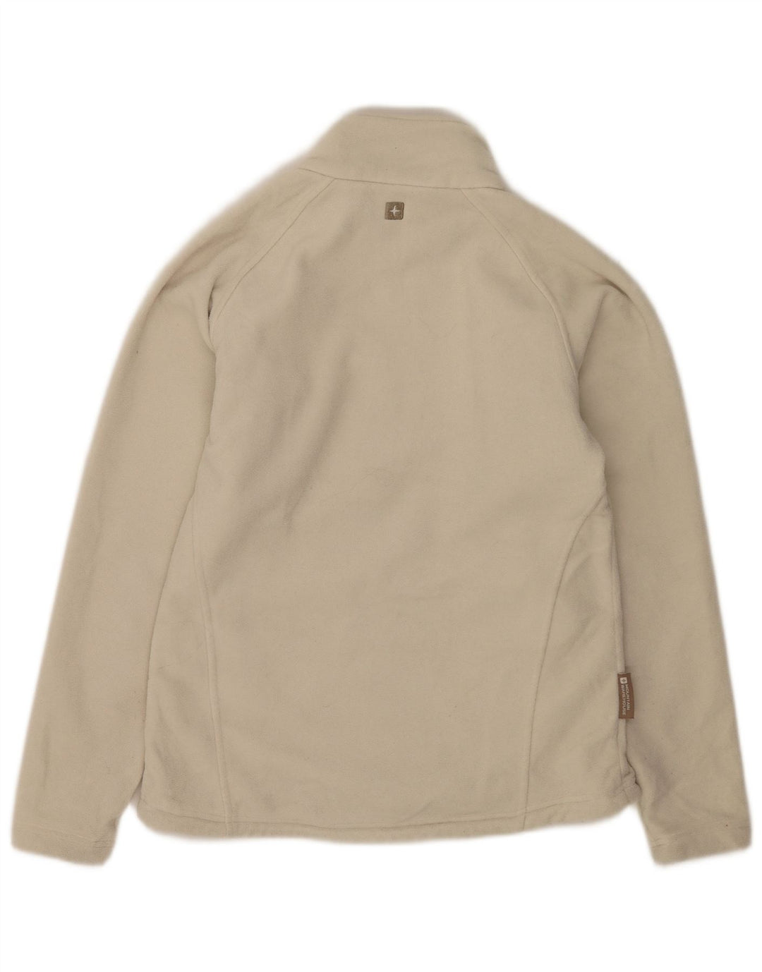 Mountain Warehouse Dame Fleecejakke UK 14 Medium Off White Polyester
