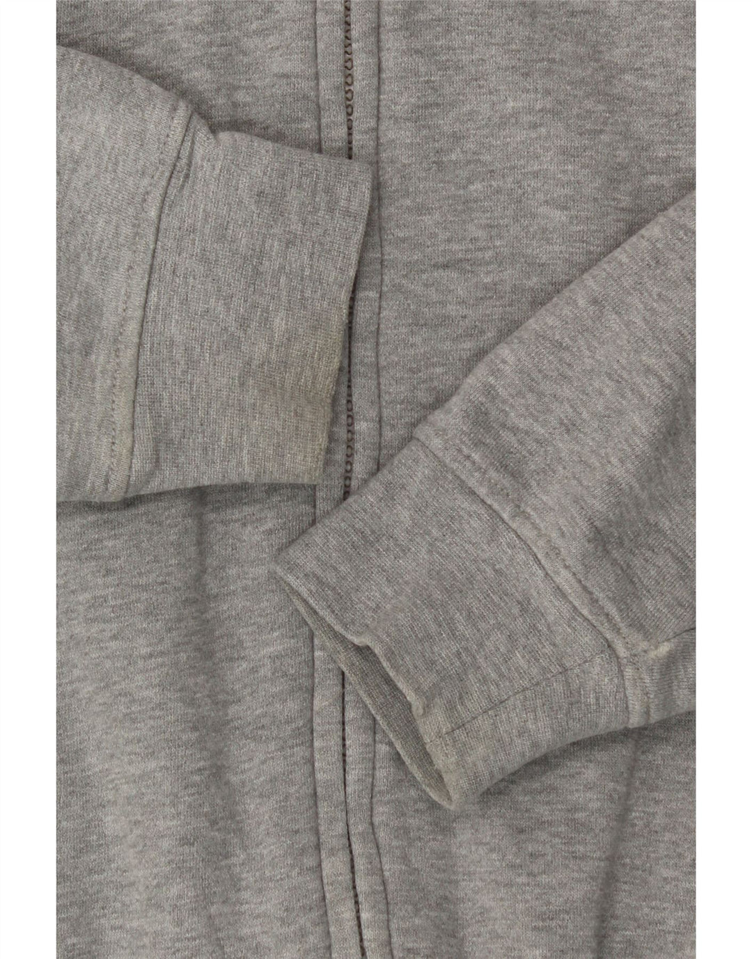 FILA Mens Graphic Zip Hoodie Sweater Small Grey Cotton Vintage Fila and Second-Hand Fila from Messina Hembry 