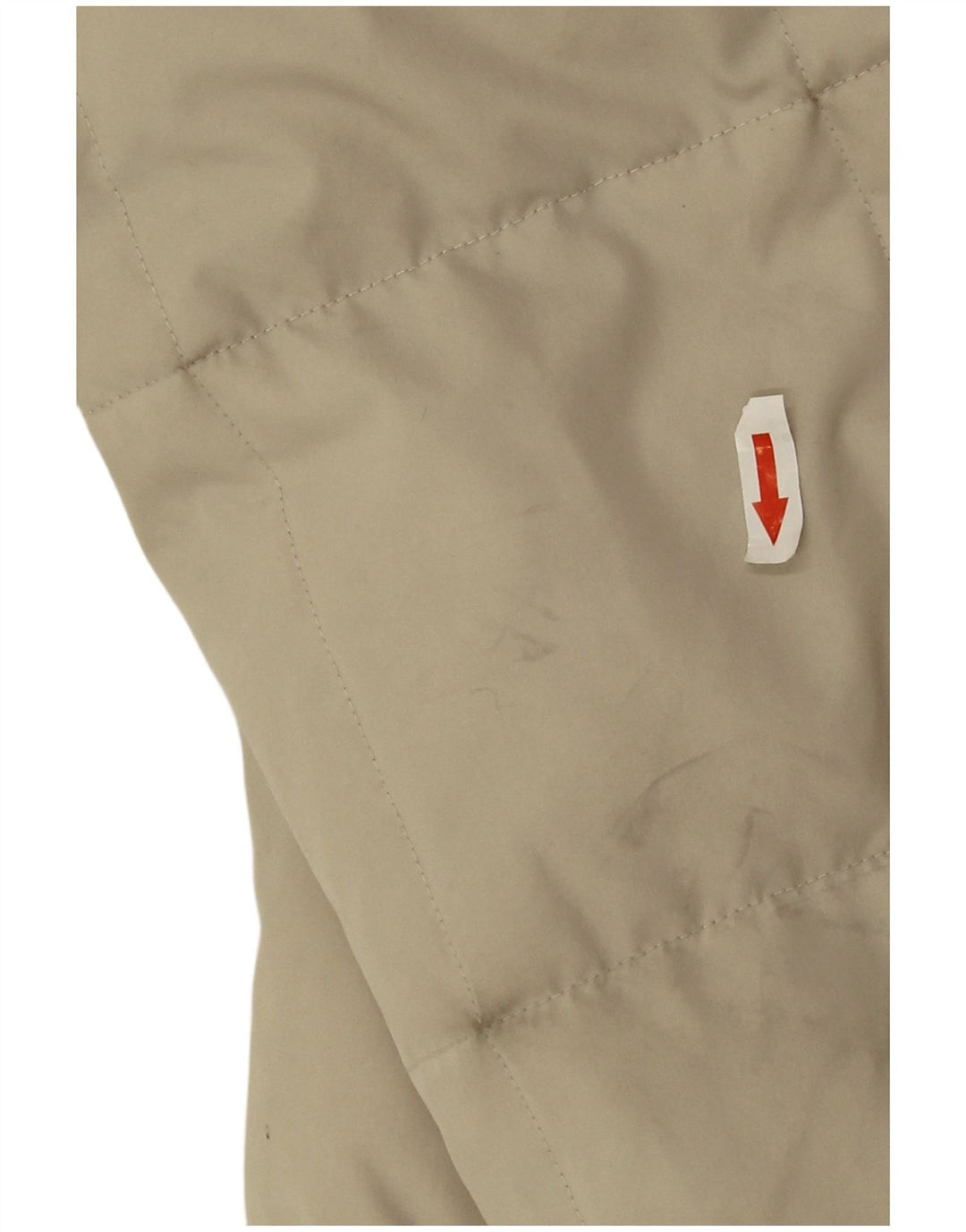 Sergio Tacchini Dame Hætte Polstret Frakke UK 20 2XL Beige