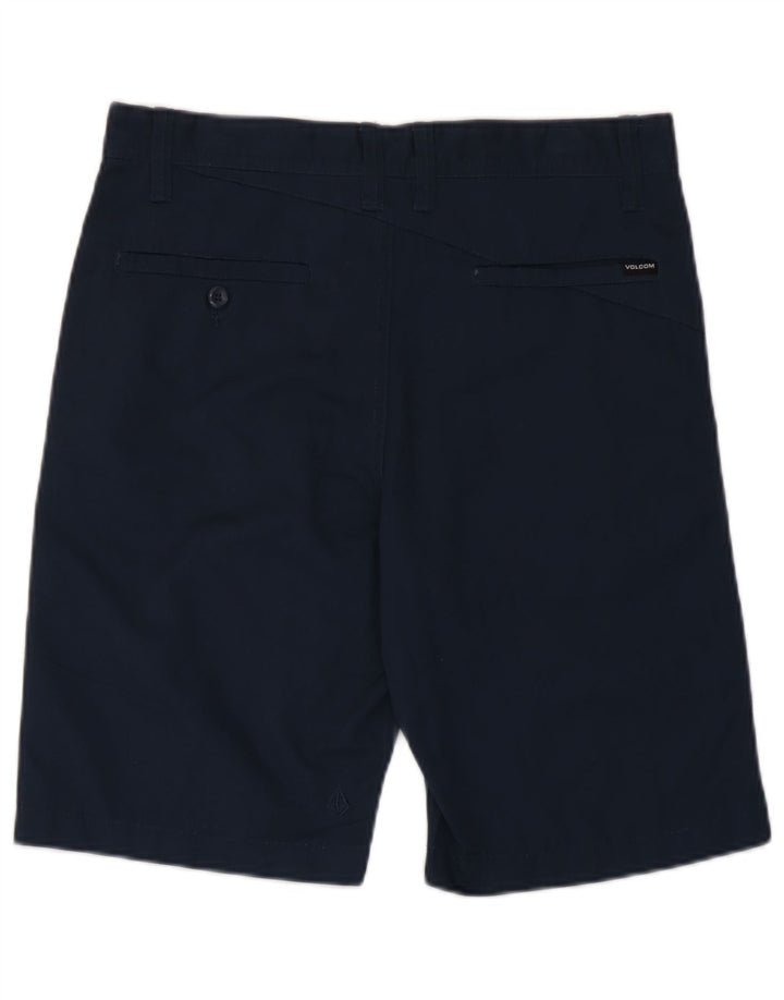 Volcom Herre Chino Shorts W29 Small Navy Blue Polyester