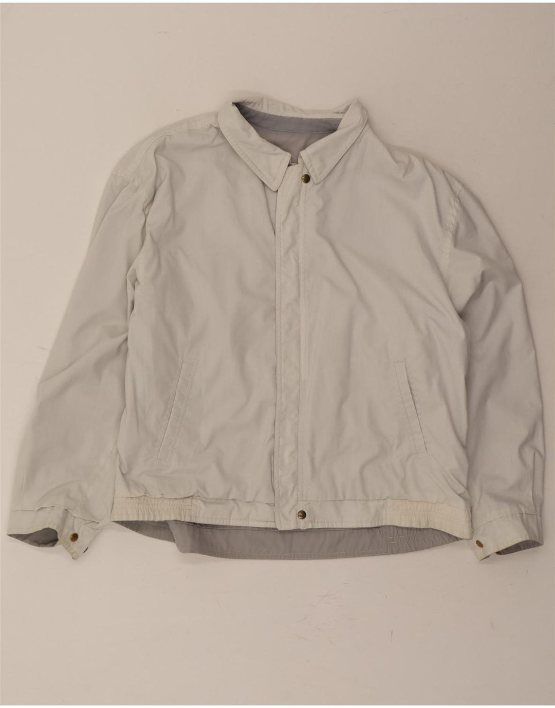 FACIBA Mens Reversible Jacket UK 40 Large Grey Colourblock Vintage Faciba and Second-Hand Faciba from Messina Hembry 