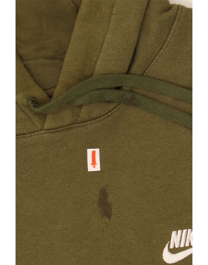 NIKE hættetrøje til mænd XL Khaki Bomuld