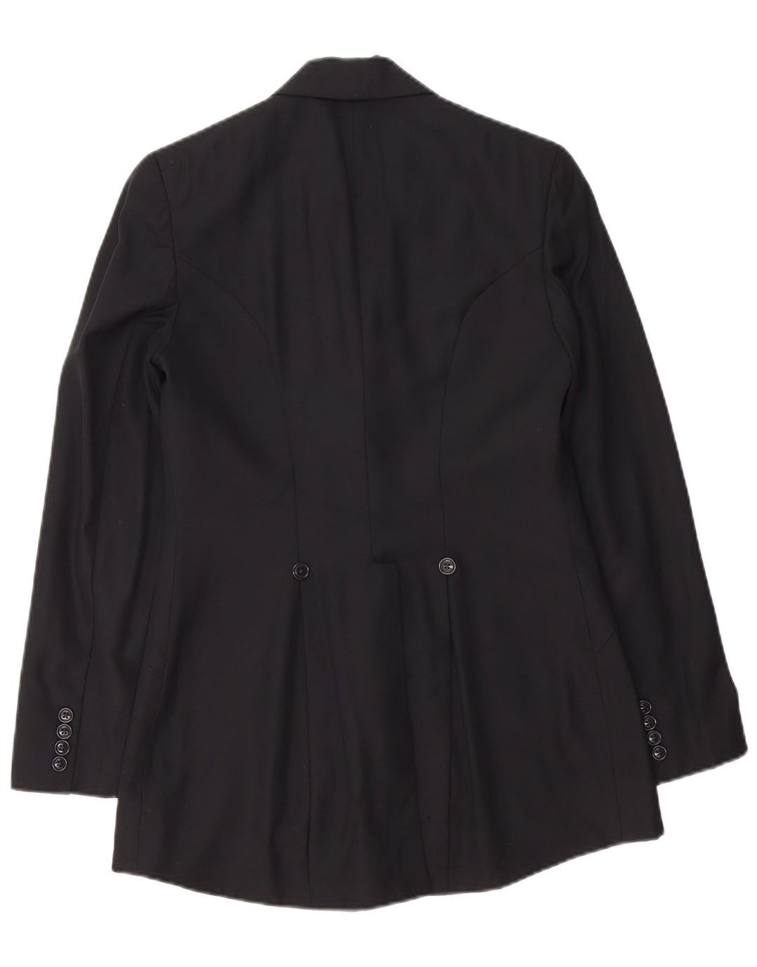 Ralph Lauren Dame 1-knap blazerjakke US 8 Medium Sort Uld