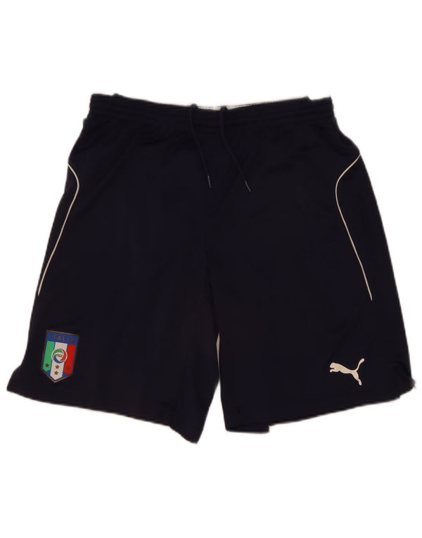 Puma Herre Italia Sports Shorts Medium Navy Blue Sports