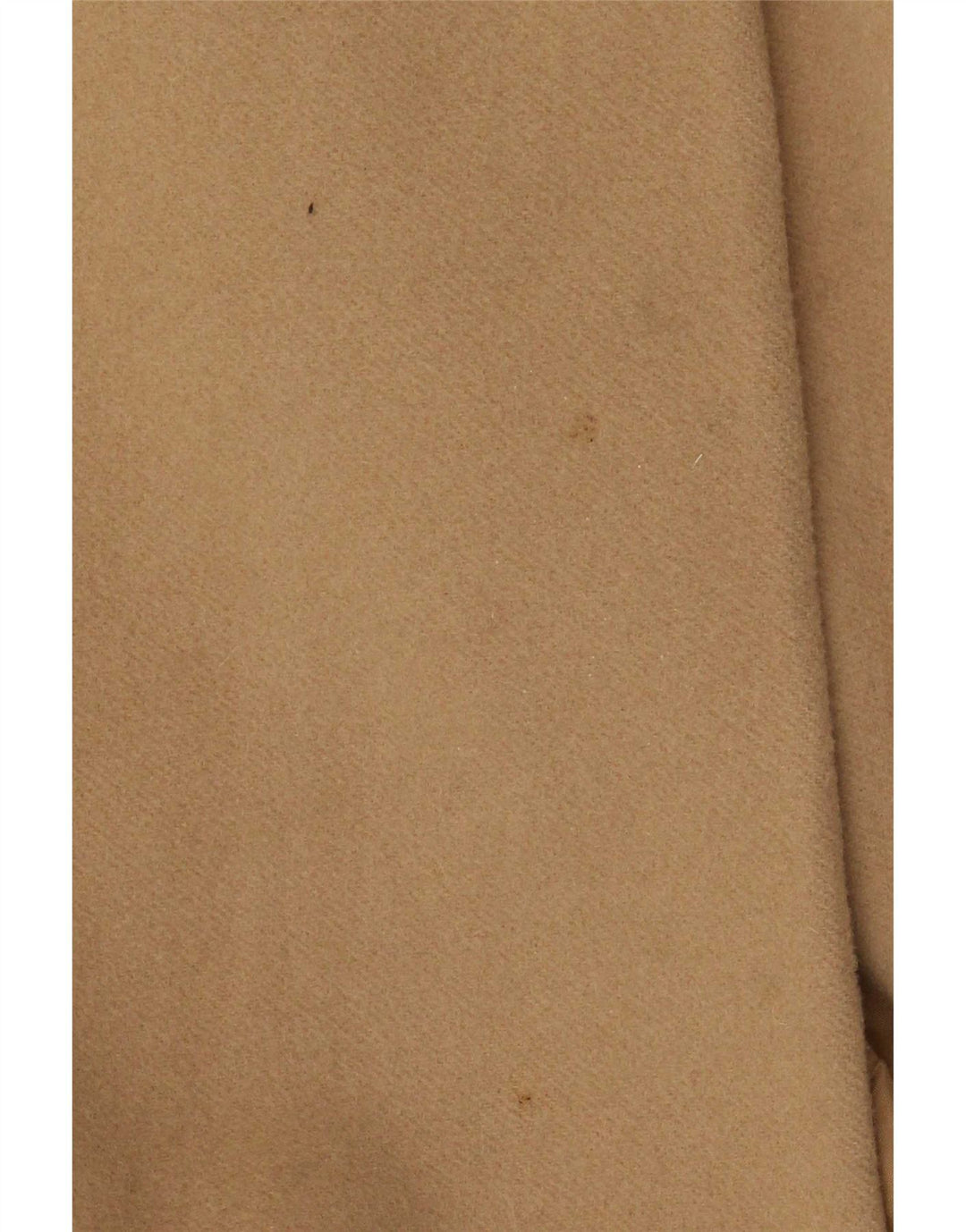 Marks & Spencer Dame Dobbeltradet Frakke UK 10 Small Beige New Wool