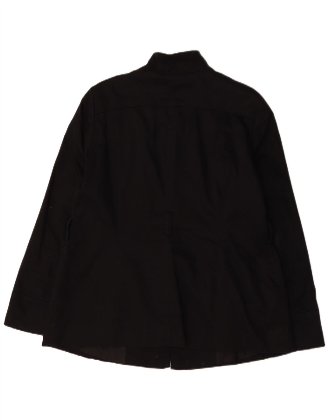 John Lewis Kvinder Utility Jacket UK 16 Large Black Cotton