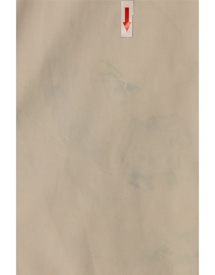 Marks & Spencer Herre Bomber Jacket UK 40 Stor Beige Bomuld