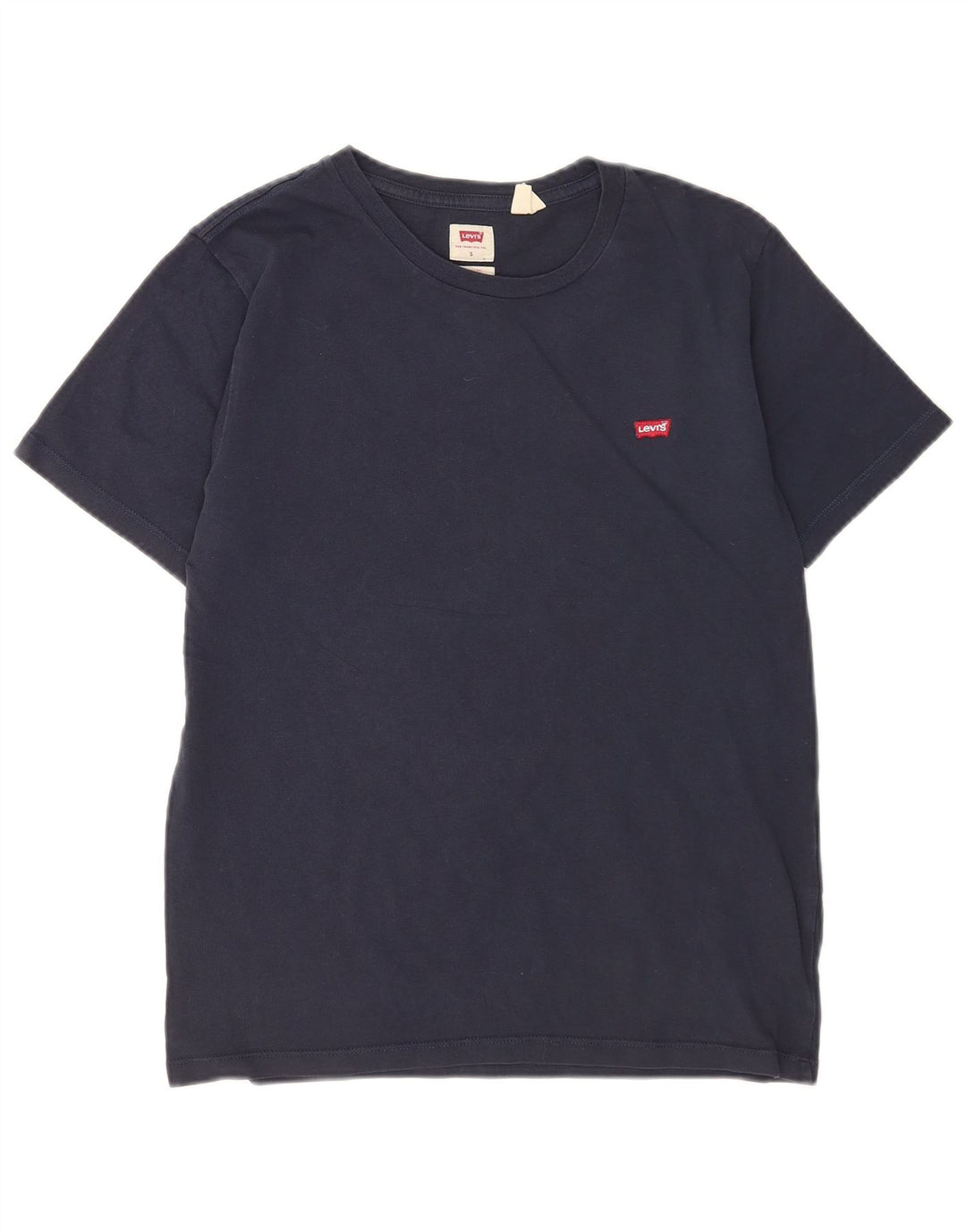 Levi's Herre Standard T-Shirt Top Lille marineblå bomuld