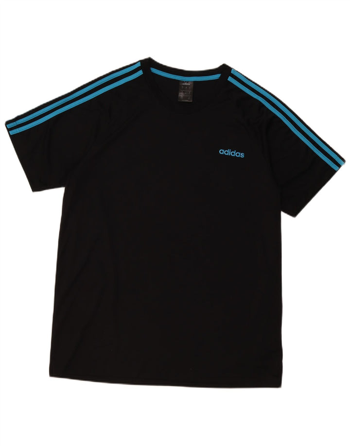 ADIDAS Mens Climalite T-Shirt Top XL Black Polyester