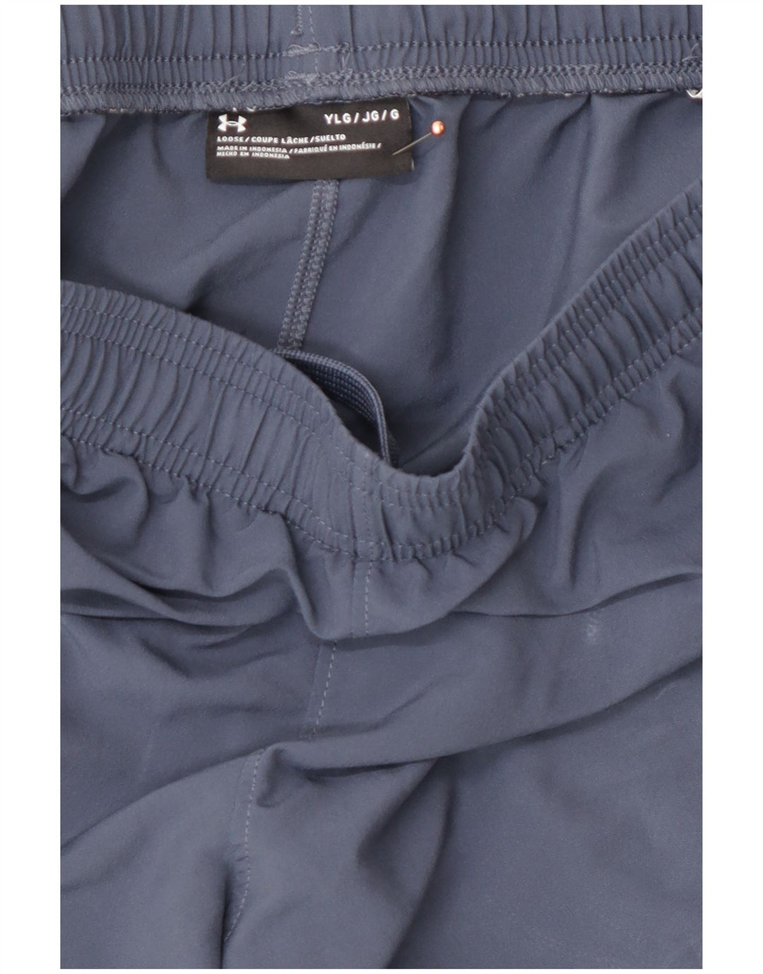 UNDER ARMOUR Grafiske sportsshorts til drenge 11-12 år Store blå polyester