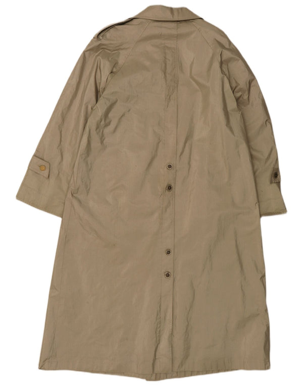 Nuage Womens Oversized Regnfrakke UK 12 Medium Gold Polyester