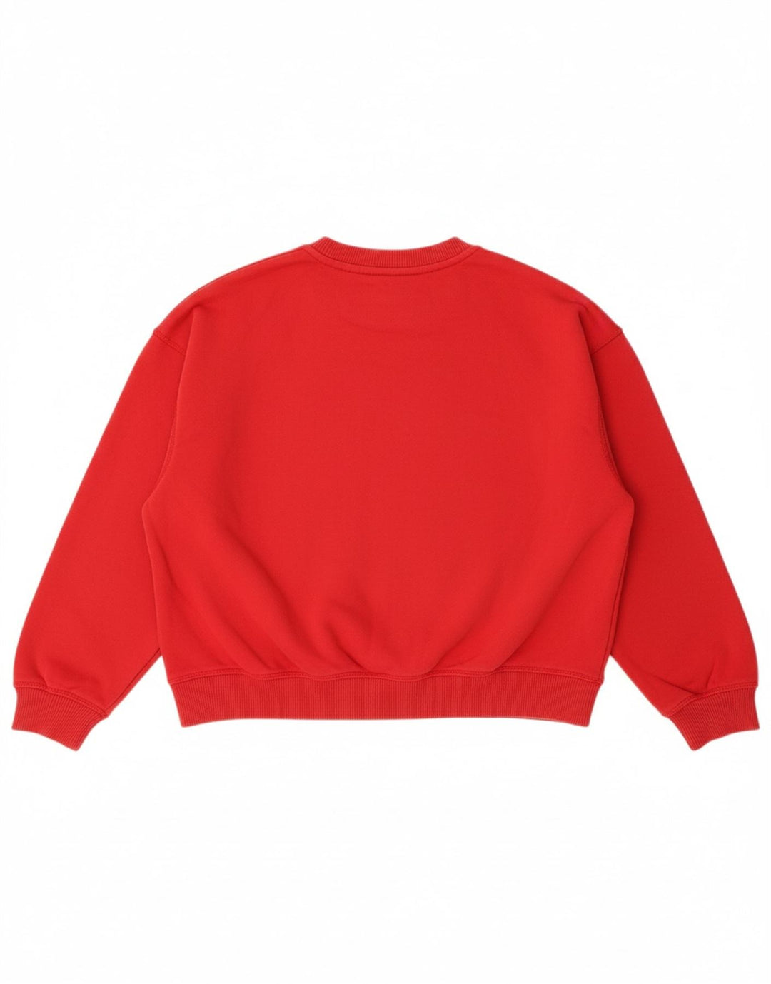 TOMMY HILFIGER Girls Oversized Graphic Sweatshirt Jumper 11-12 Years Red