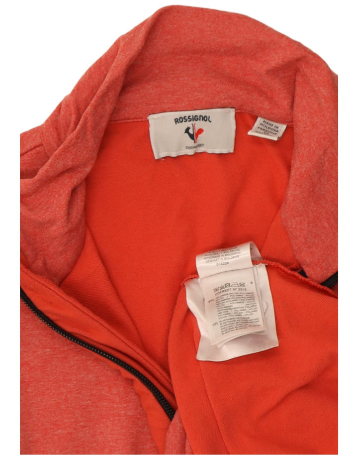Rossignol Herre Pullover Træningsdragt Top Lille Rød Flecked Polyester
