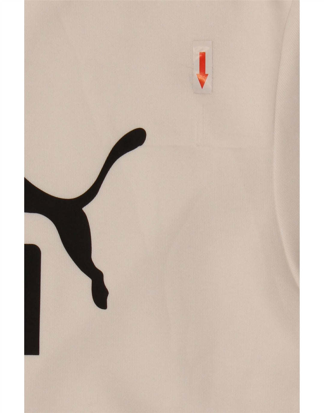 Puma Herre Grafisk Sweatshirt Jumper Stor Hvid Polyester