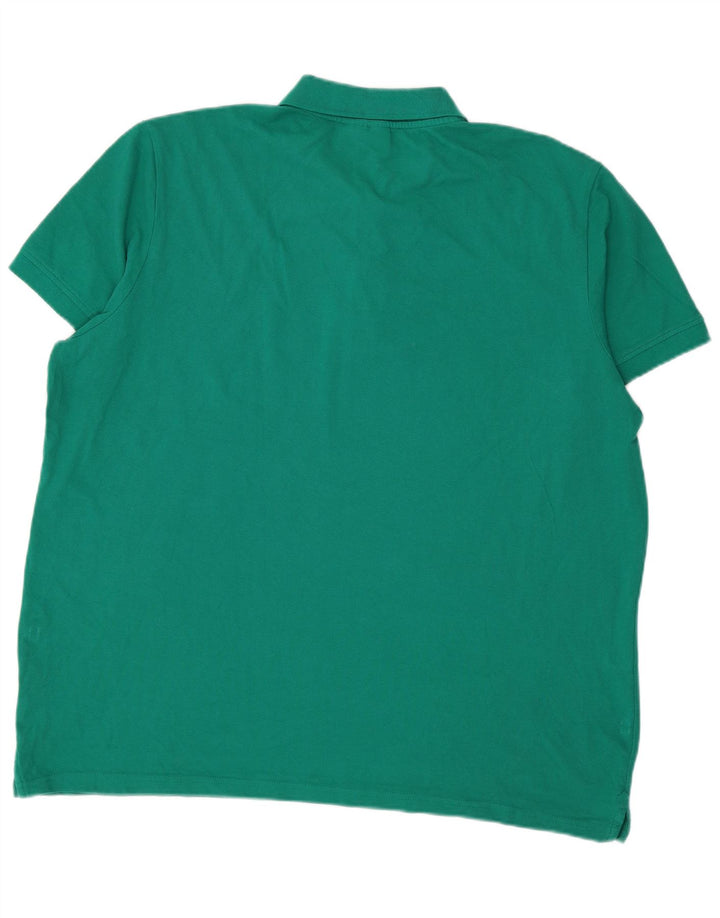 Kappa herre poloshirt 3XL grøn bomuld