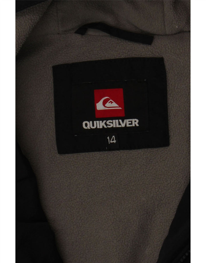 Quiksilver hættejakke til drenge 13-14 år sort