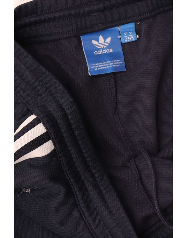 Adidas Træningsdragt bukser til mænd store marineblå polyester