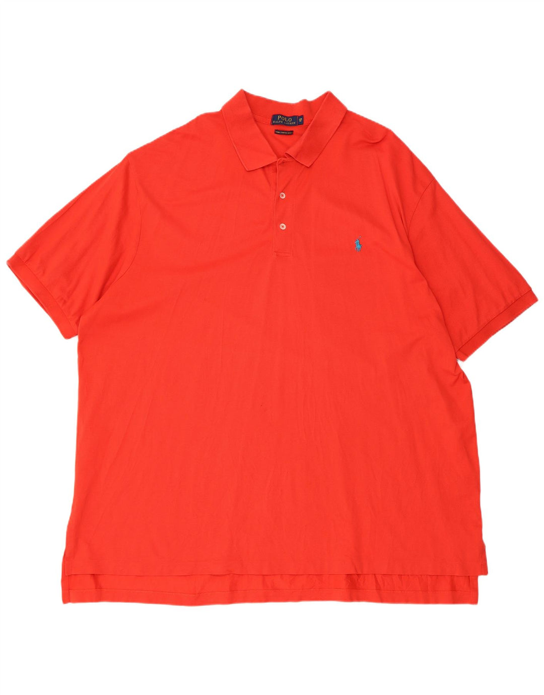 POLO RALPH LAUREN Herre Big Polo Shirt 3XL Rød Bomuld