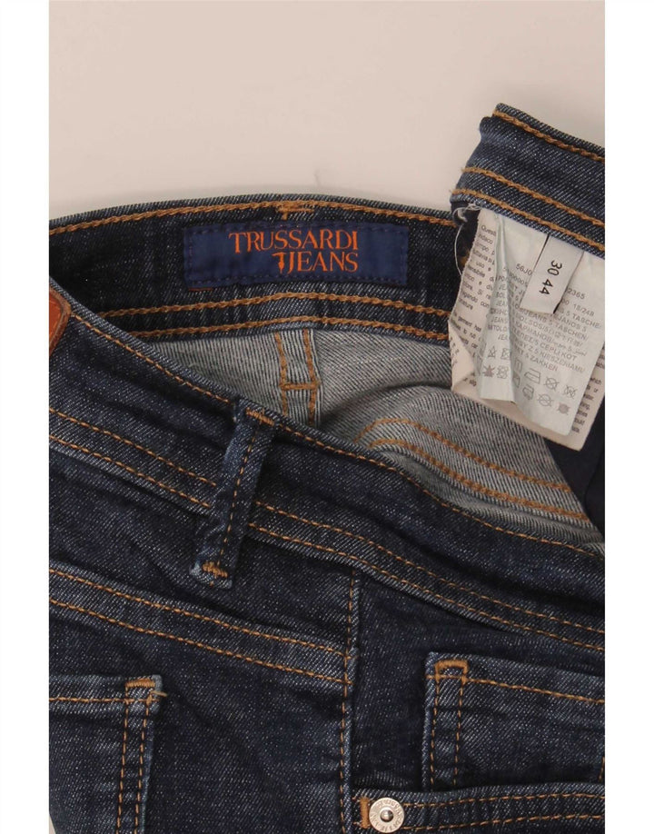 Trussardi Slim Jeans til kvinder W30 L29 Marineblå