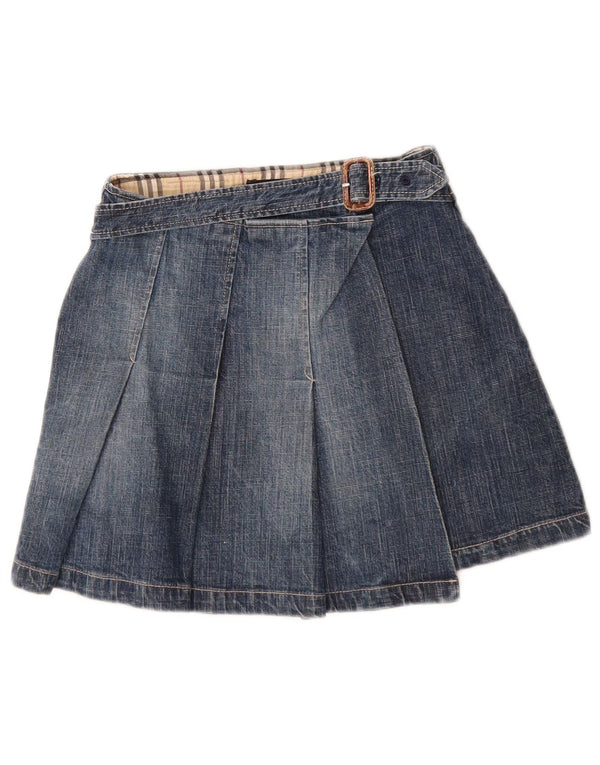 Burberry Girls Mini Denim Wrap Nederdel 9-10 år W22 Blå Bomuld