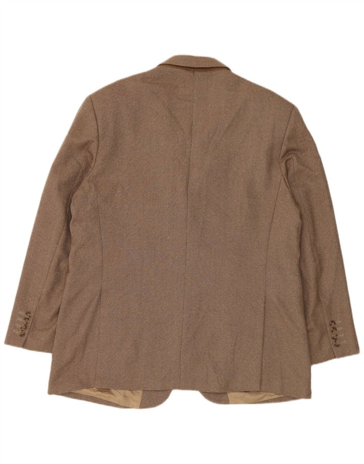 Marks & Spencer Herre 2-knaps blazerjakke UK 44 XL Beige New Wool