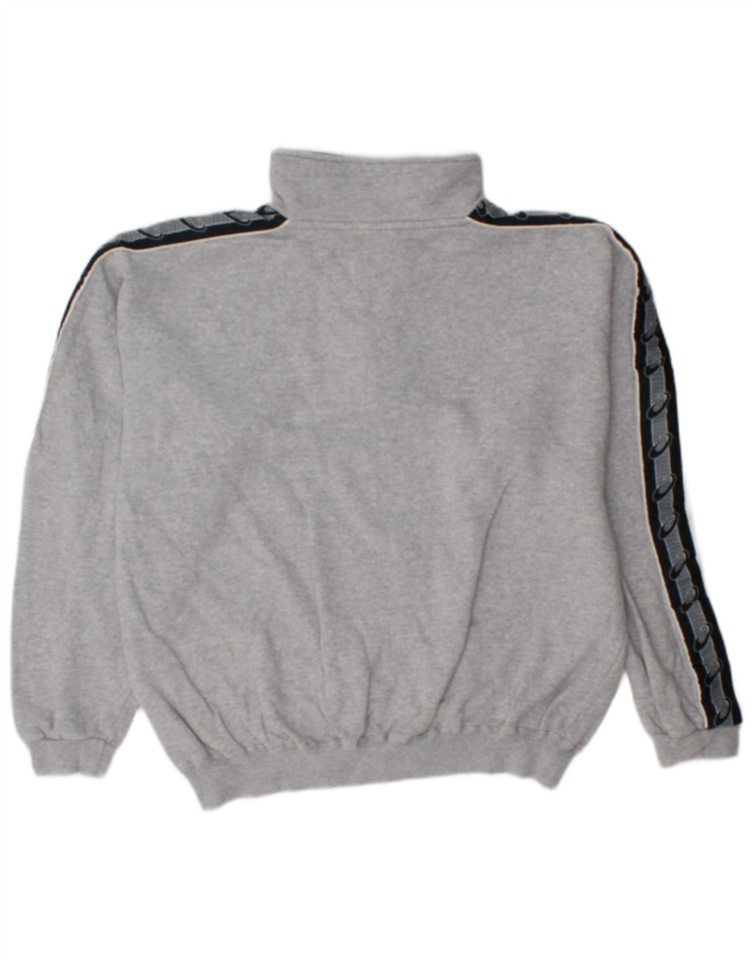 Asics Herre Loose Fit Grafisk Sweatshirt Jumper Medium Grå Colourblock