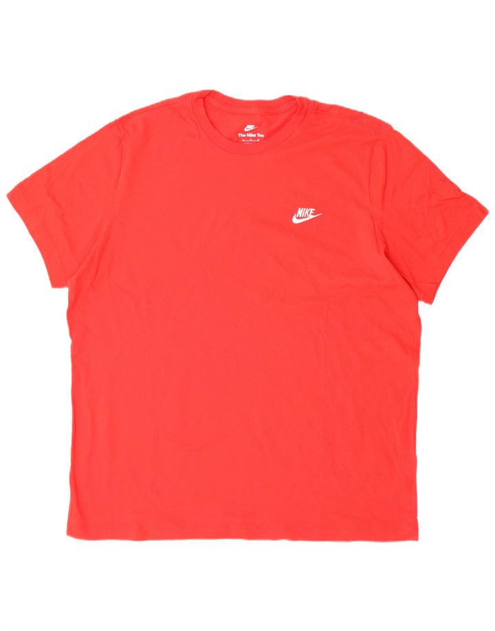 NIKE T-shirt top til mænd XL Rød