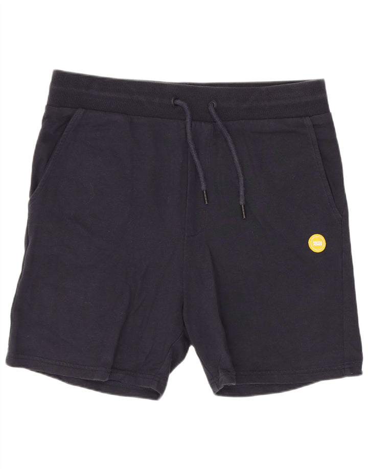Jack & Jones Sportsshorts til mænd Medium Navyblå Bomuld