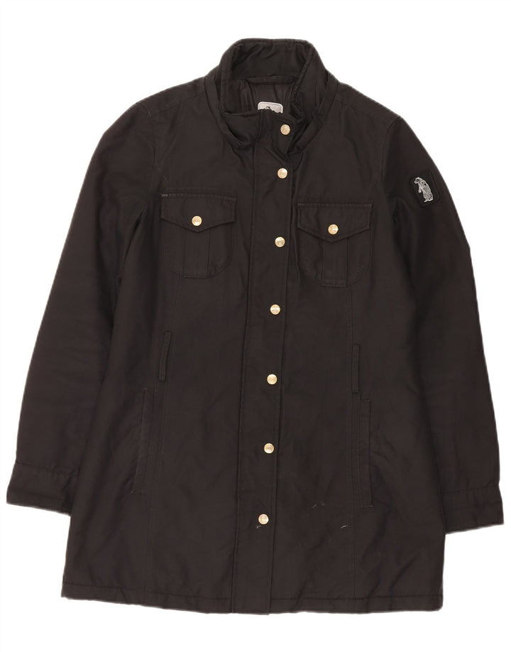 Refrigue Womens Utility Jacket UK 14 Medium Black Polyester