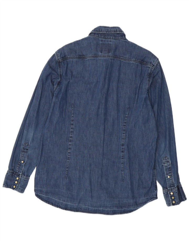 G-STAR Herre Slim Fit Denim Shirt XL Blå Bomuld