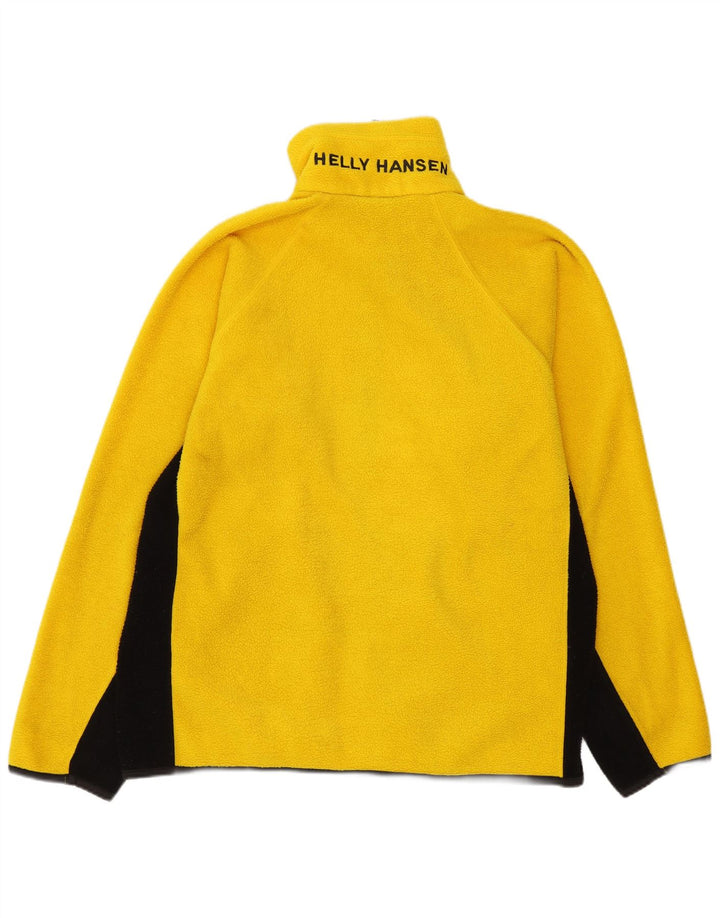 HELLY HANSEN Fleecejakke til mænd UK 36 Small Yellow Colourblock Polyester