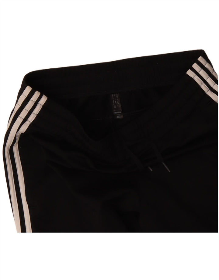 ADIDAS træningsdragtsbukser til kvinder UK 12/14 Medium Black Polyester