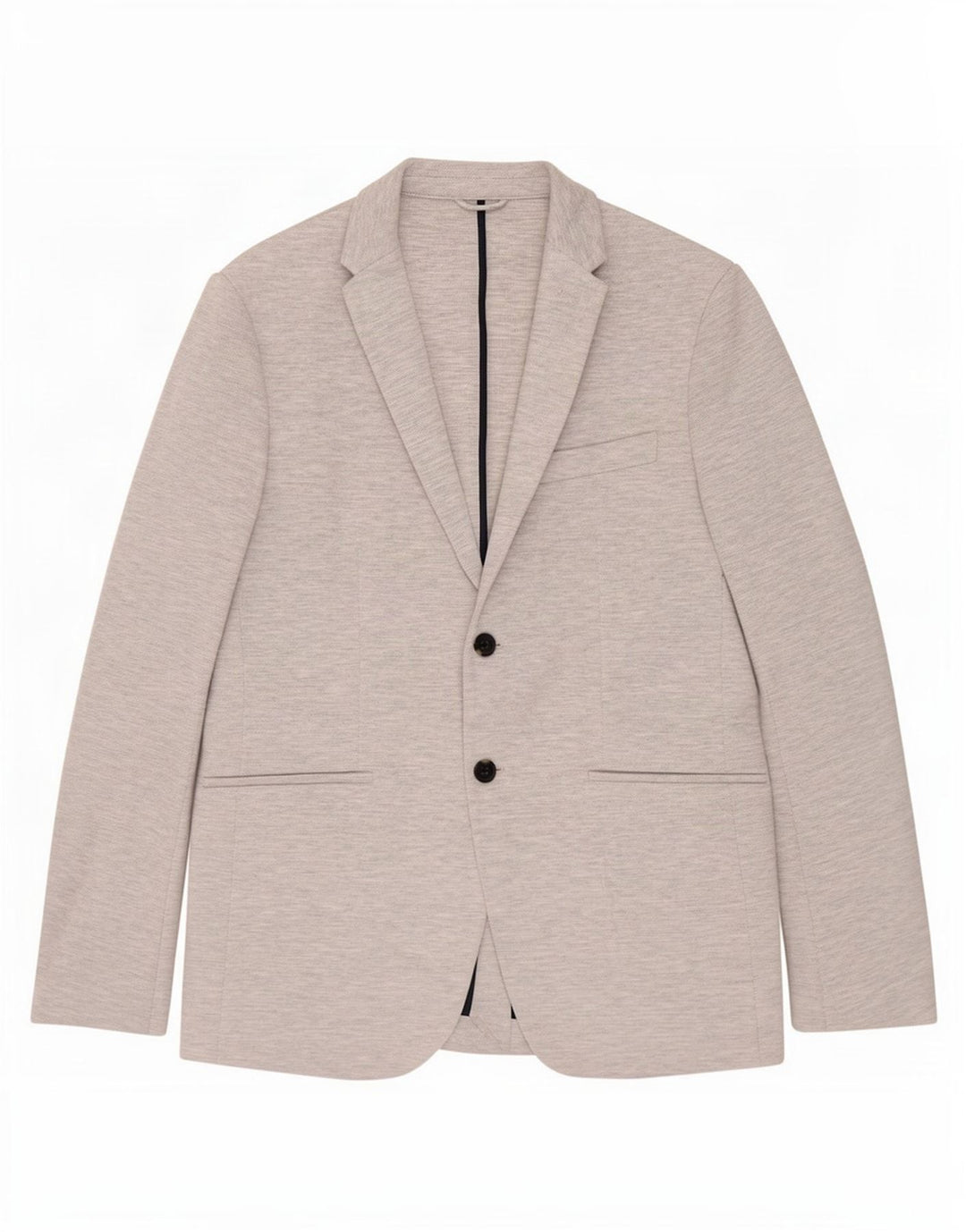 Zara Herre 2-knaps blazerjakke UK 40 Large Grå Flecked Polyester