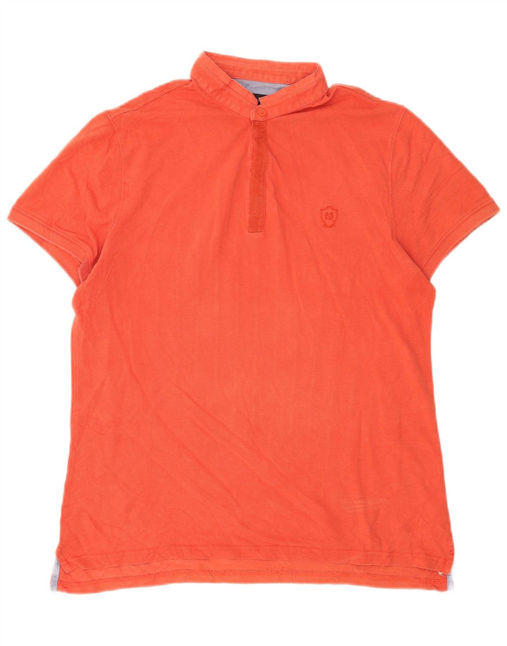 Massimo Dutti Herre poloshirt Medium Orange Bomuld