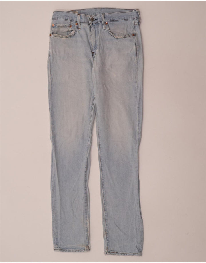 Levi's Herre 511 Slim Jeans W31 L34 Blå Bomuld