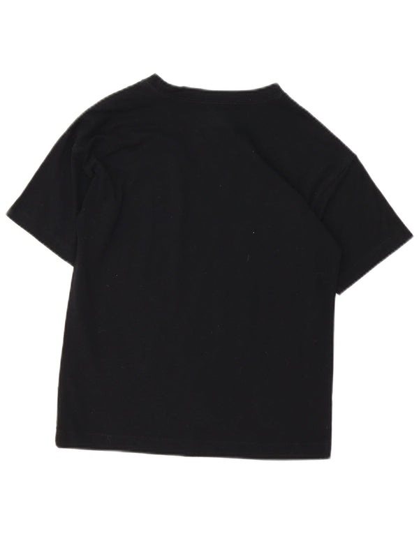 Jordan piger grafisk t-shirt top 10-11 år medium sort bomuld