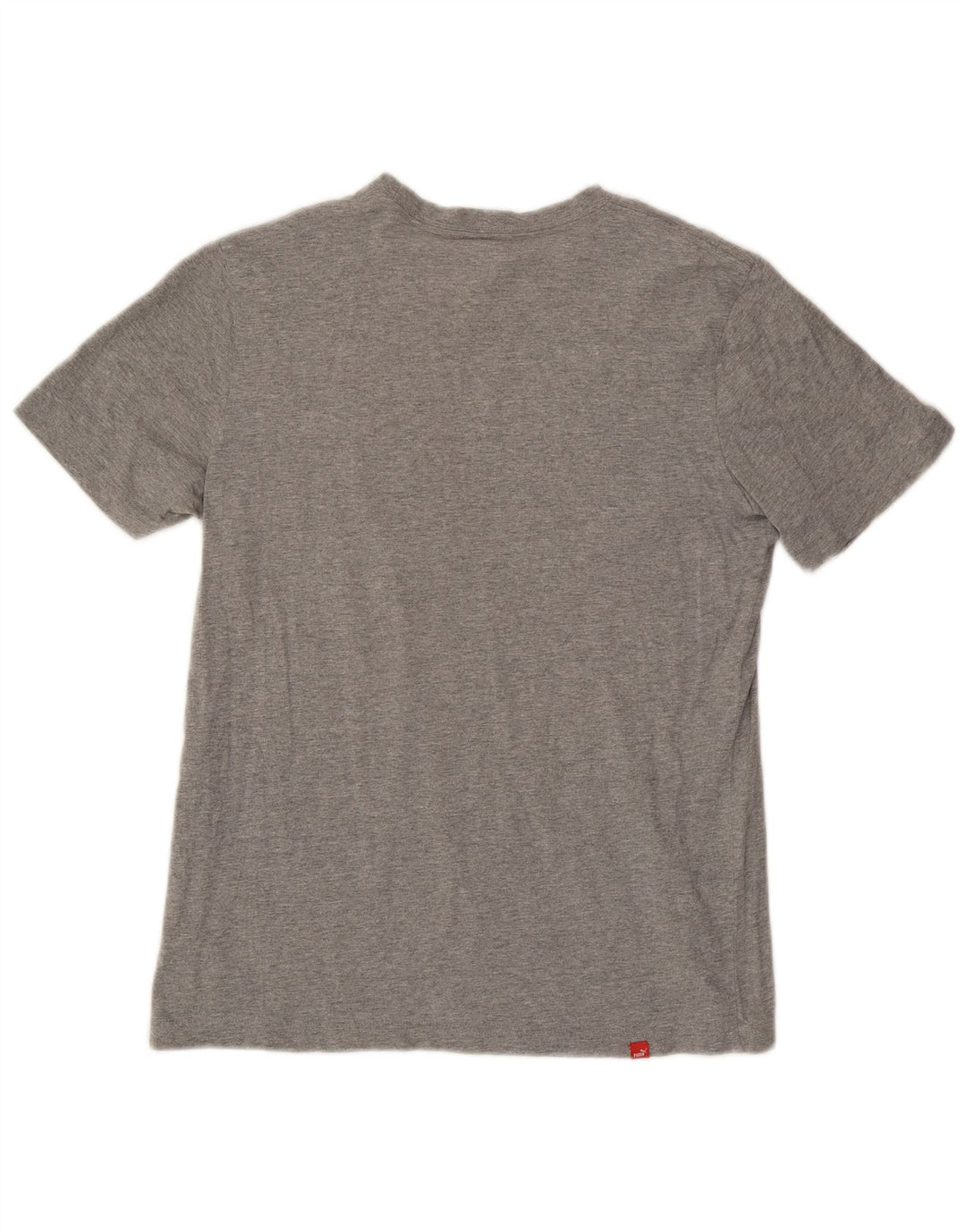 Puma Herre grafisk T-shirt top mellemgrå bomuld
