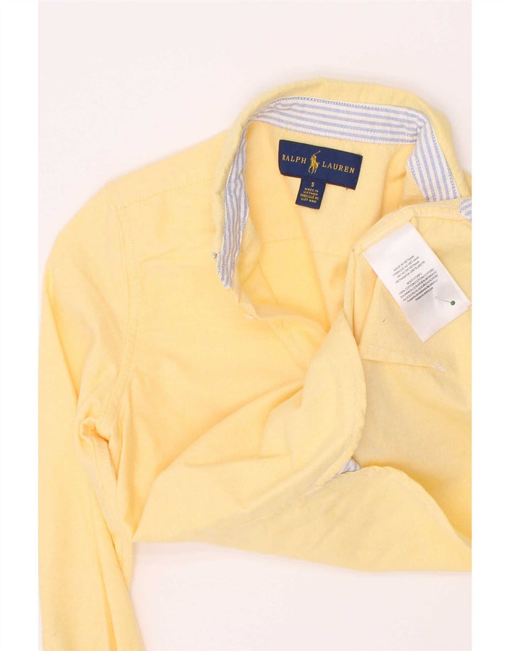 Ralph Lauren drengeskjorte 4-5 år gul bomuld