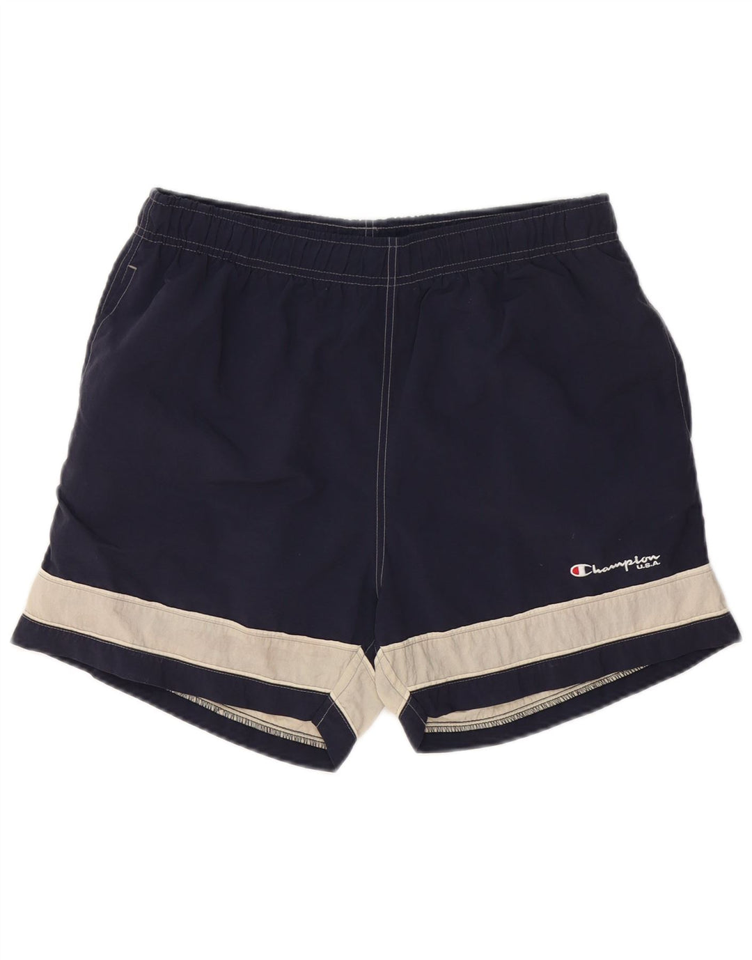 CHAMPION Badeshorts til mænd Medium Marineblå Colourblock Polyamid