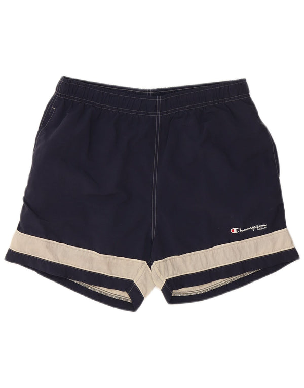 CHAMPION Badeshorts til mænd Medium Marineblå Colourblock Polyamid
