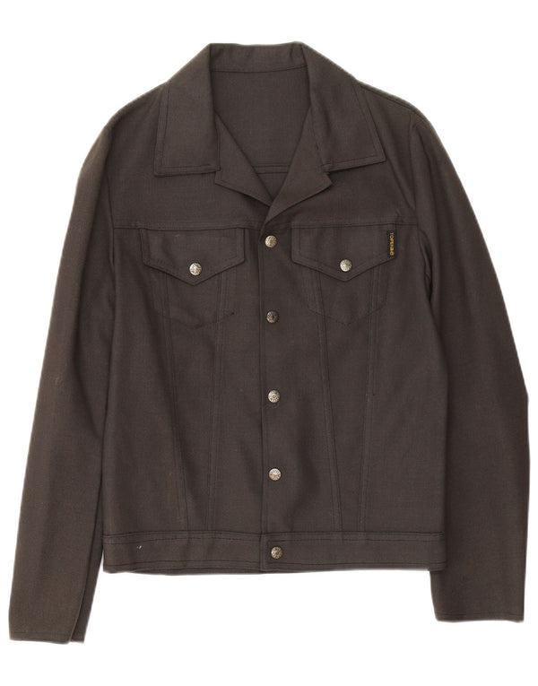 Vintage bomberjakke til mænd UK 34 XS Grå