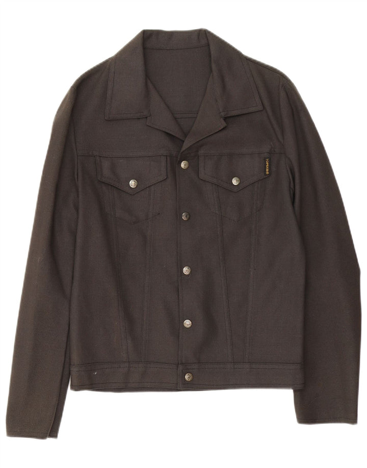Vintage bomberjakke til mænd UK 34 XS Grå