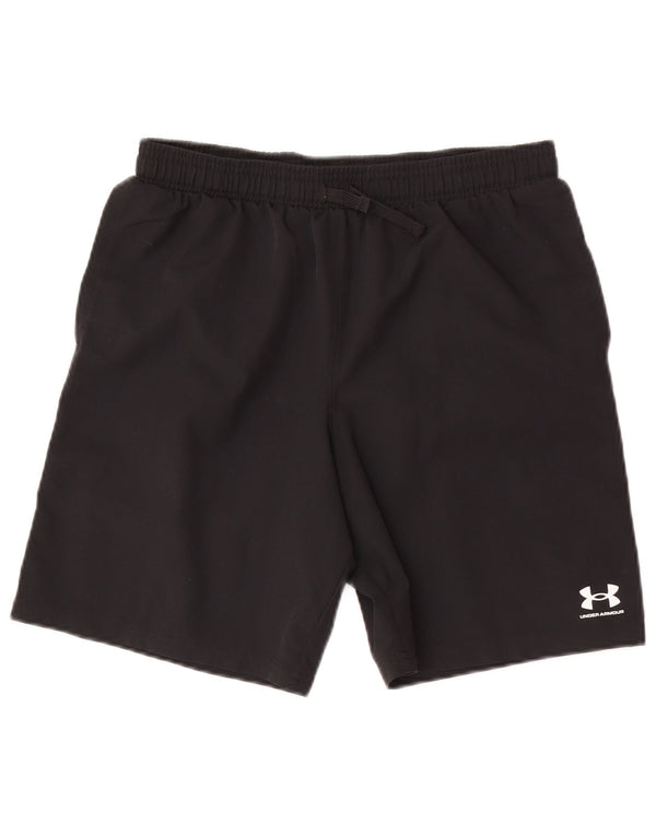 Under Armour Boys grafiske sportsshorts 13-14 år XL Sort Sports