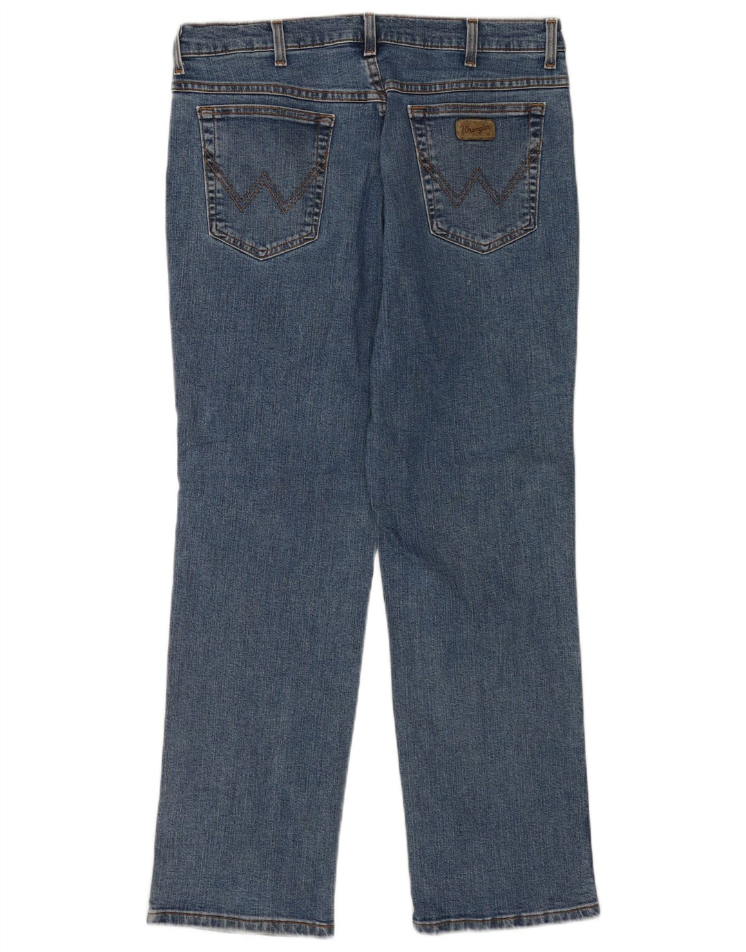 Wrangler Herre Texas Stretch Straight Jeans W36 L30 Blå Bomuld