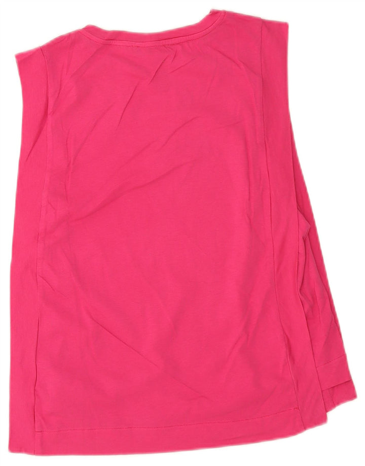 Benetton Damevest Top UK 12 Medium Pink