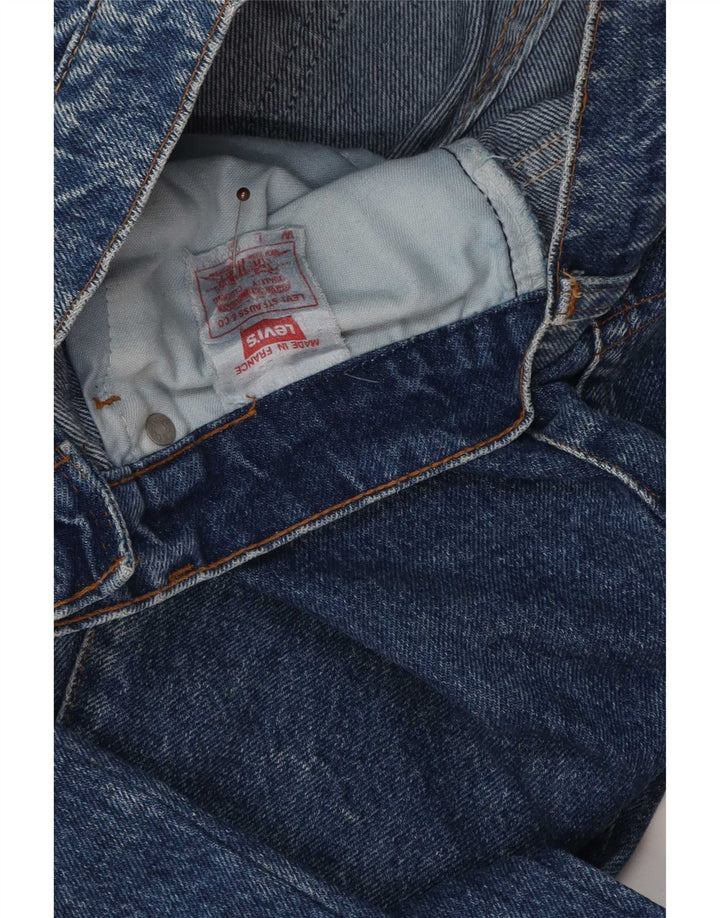 Levi's lige jeans til kvinder W26 L27 blå bomuld