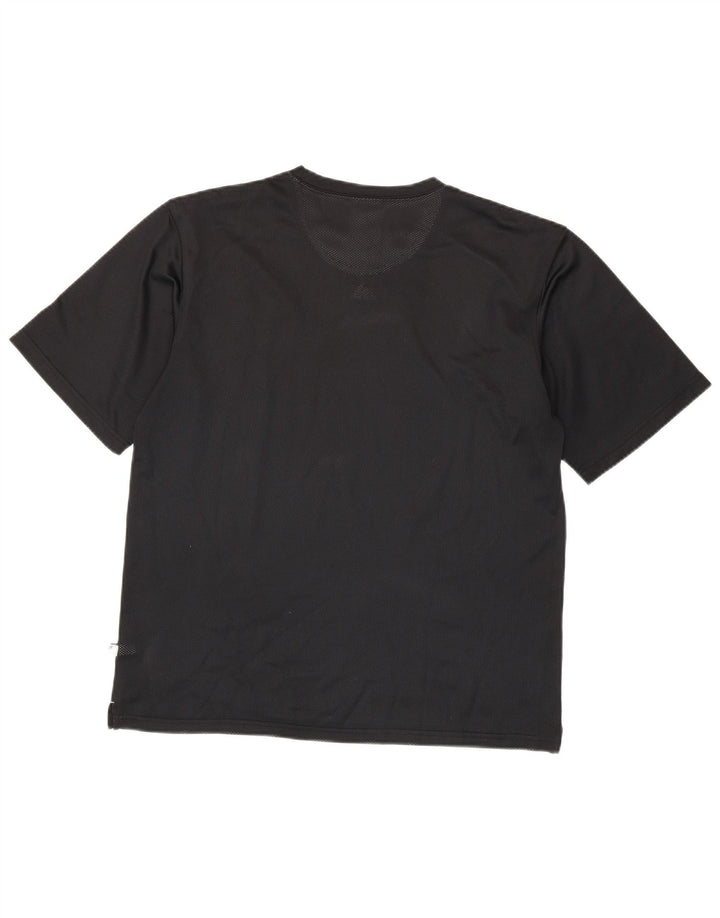 Adidas T-shirt top lille sort polyester til mænd