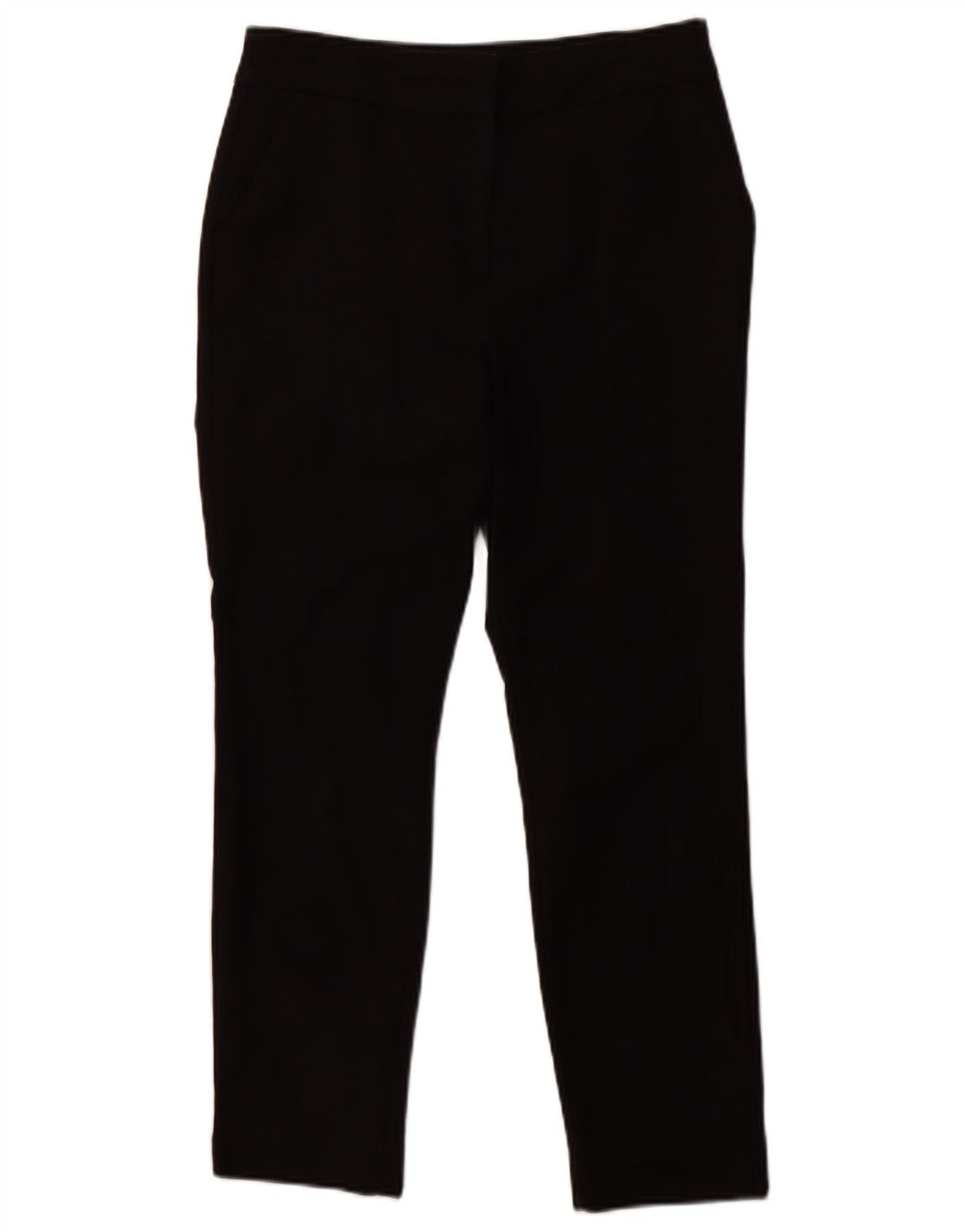 WAREHOUSE Dame Slim Chino Bukser UK 10 Small W28 L26 Sort Bomuld